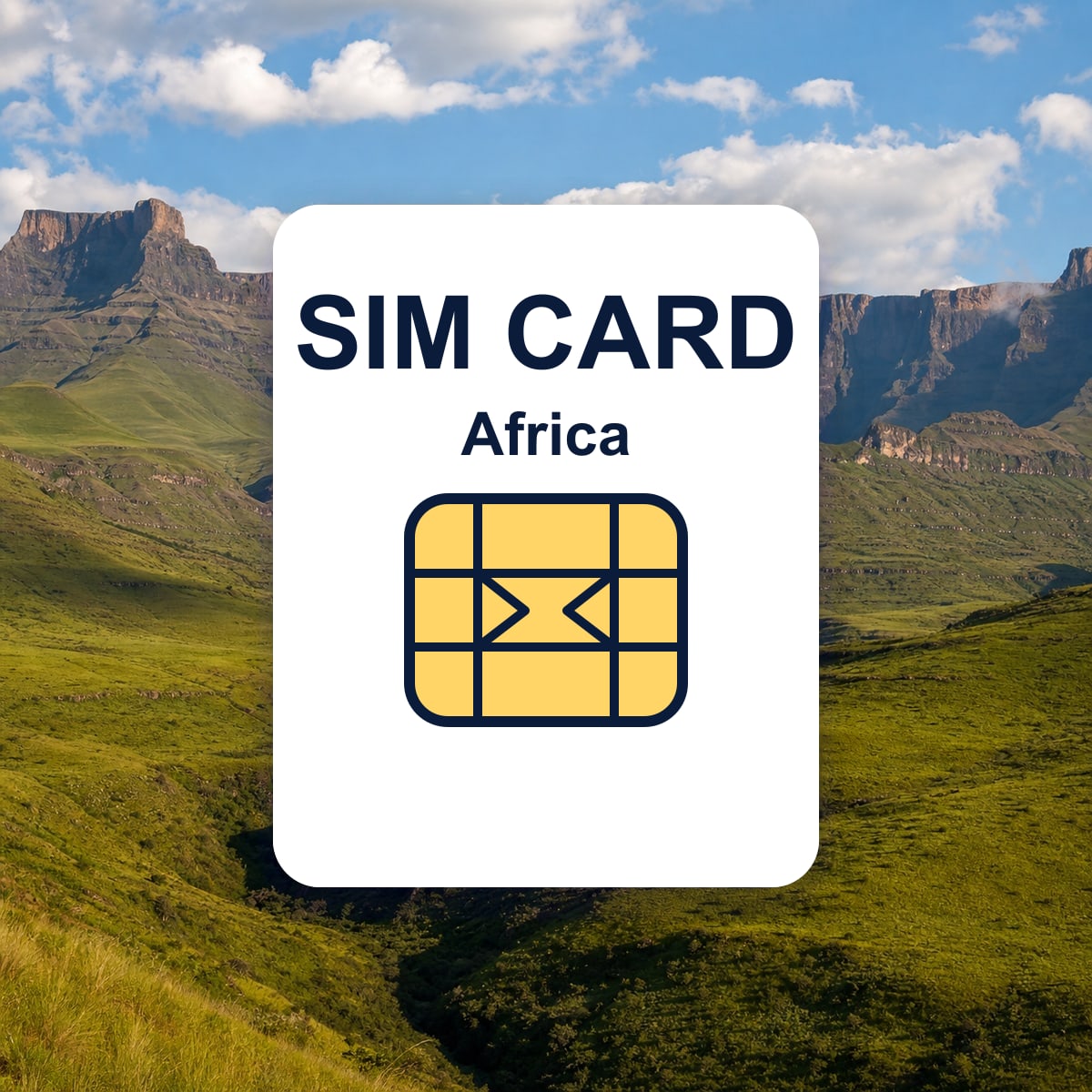 Africa यात्रा SIM card की प्रतिनिधि तस्वीर