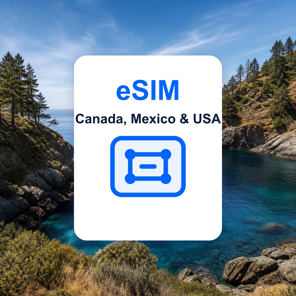 Canada, Mexico & USA यात्रा eSIM की प्रतिनिधि तस्वीर