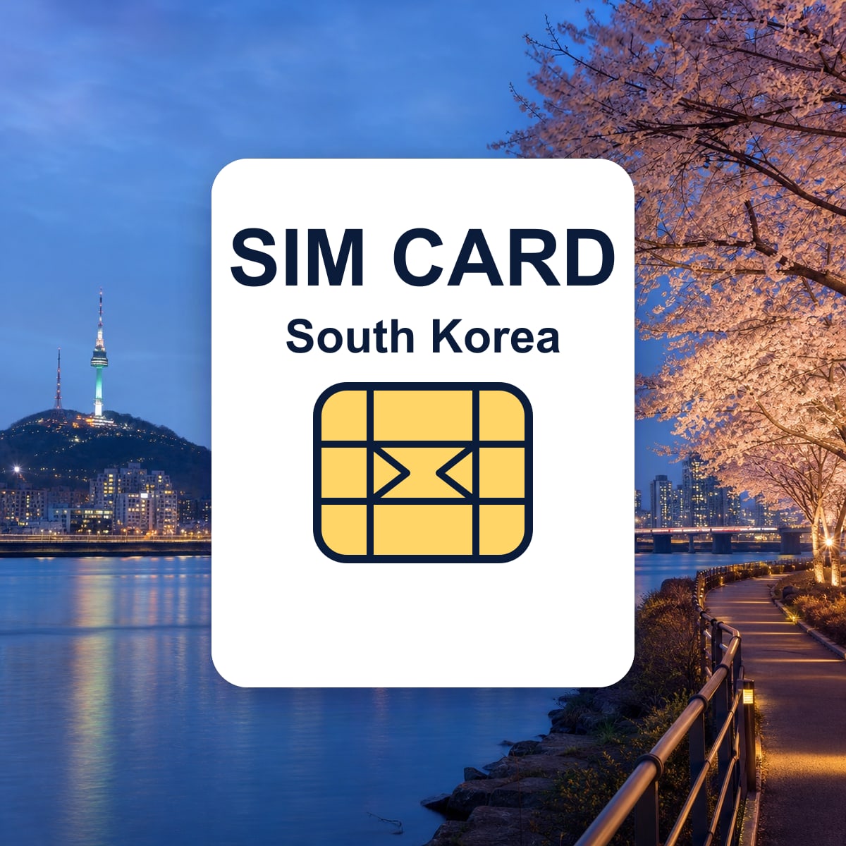 दक्षिण कोरिया यात्रा SIM card की प्रतिनिधि तस्वीर