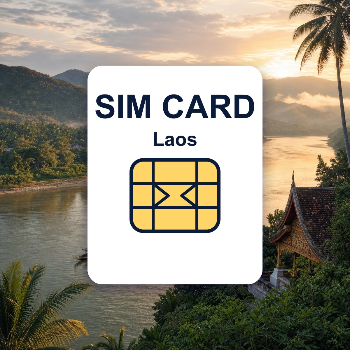 लाओस यात्रा SIM card की प्रतिनिधि तस्वीर