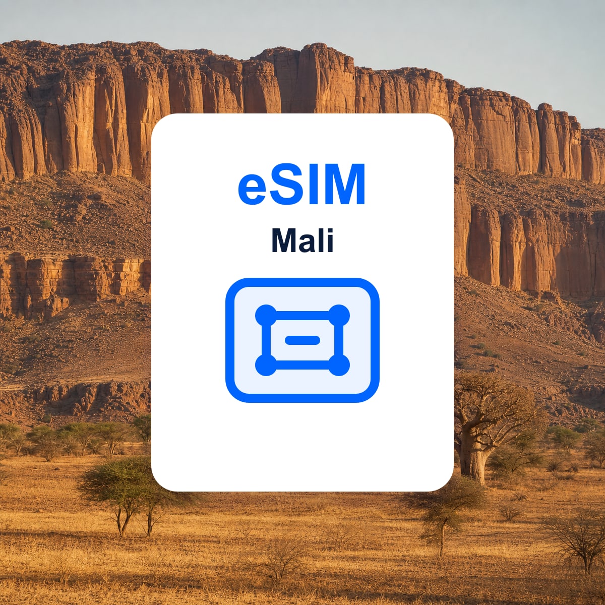 माली यात्रा eSIM की प्रतिनिधि तस्वीर