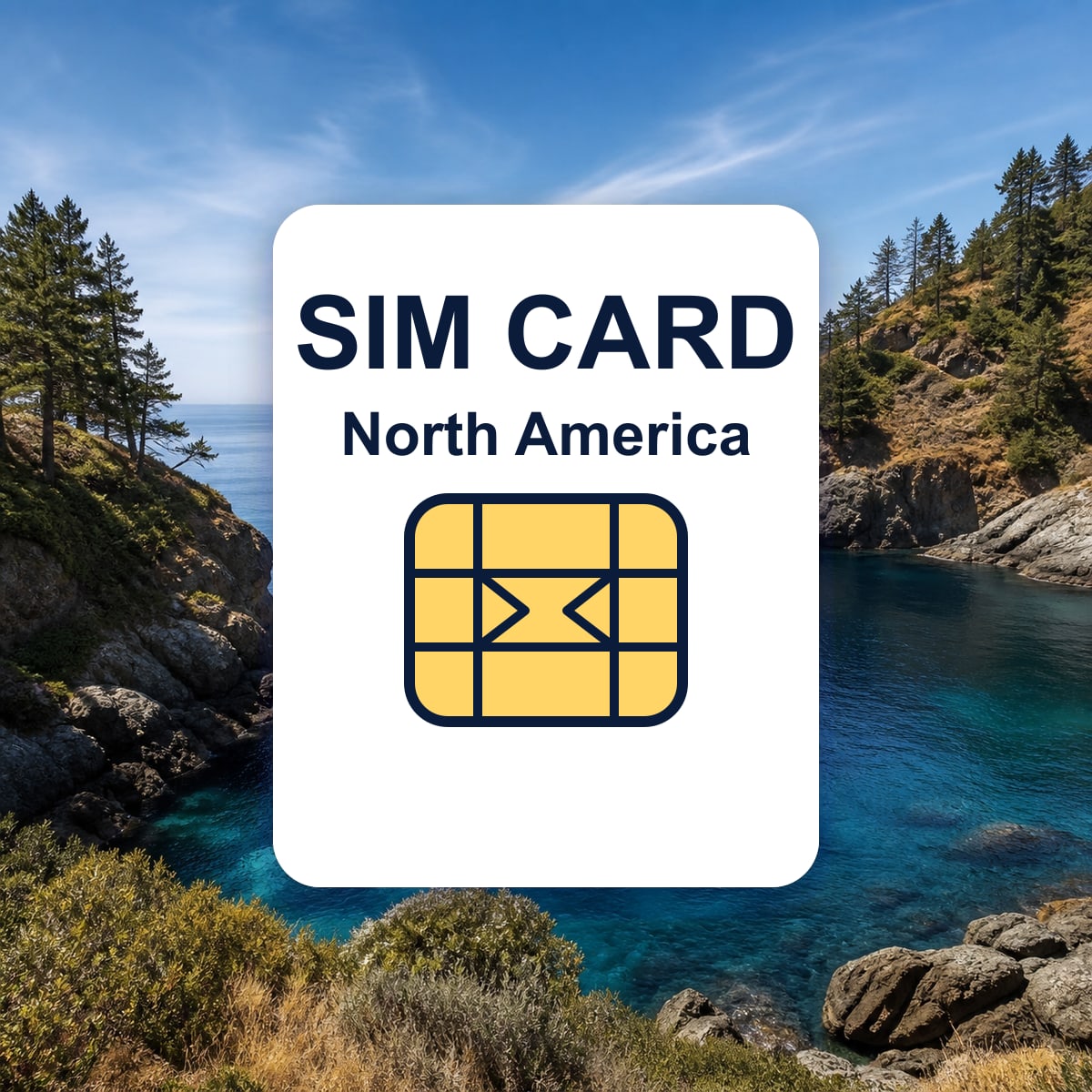 North America यात्रा SIM card की प्रतिनिधि तस्वीर