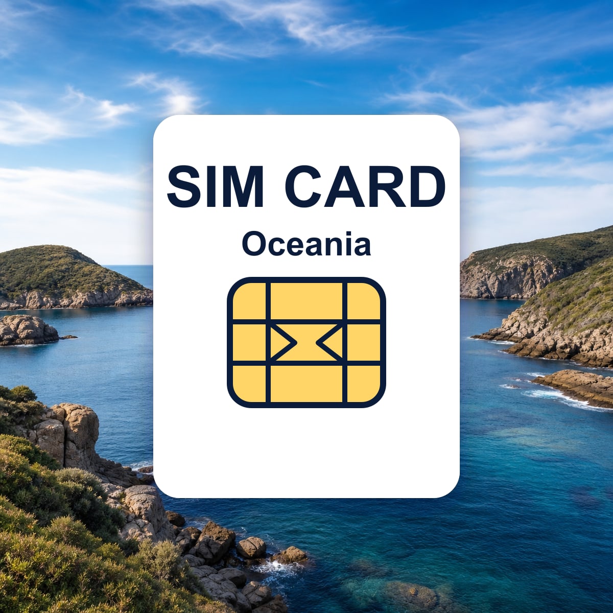 Oceania यात्रा SIM card की प्रतिनिधि तस्वीर