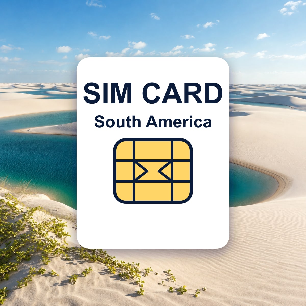 South America यात्रा SIM card की प्रतिनिधि तस्वीर