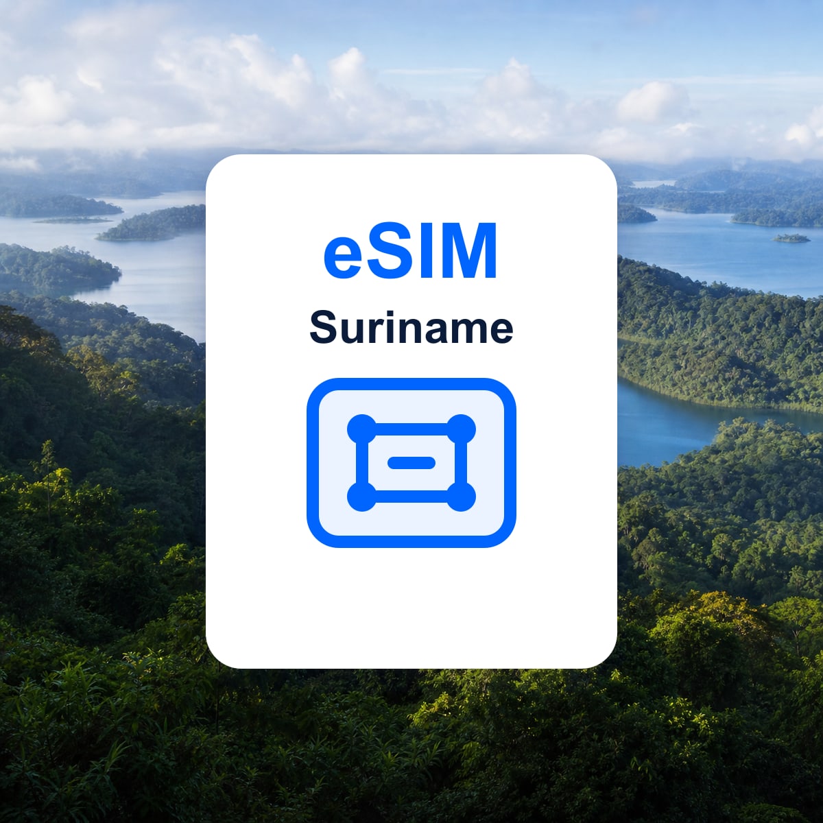 सूरीनाम यात्रा eSIM की प्रतिनिधि तस्वीर