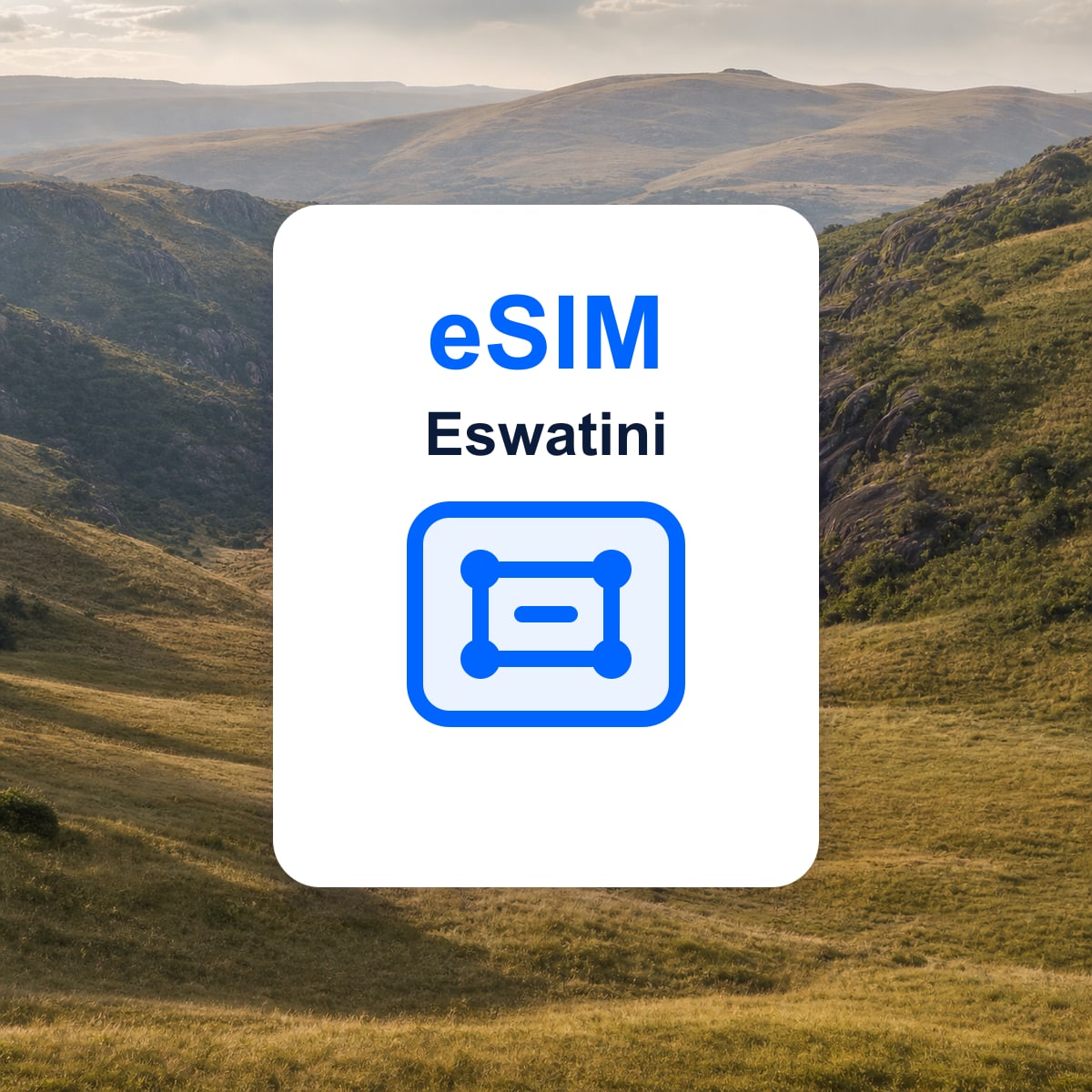 एस्वाटिनी यात्रा eSIM की प्रतिनिधि तस्वीर